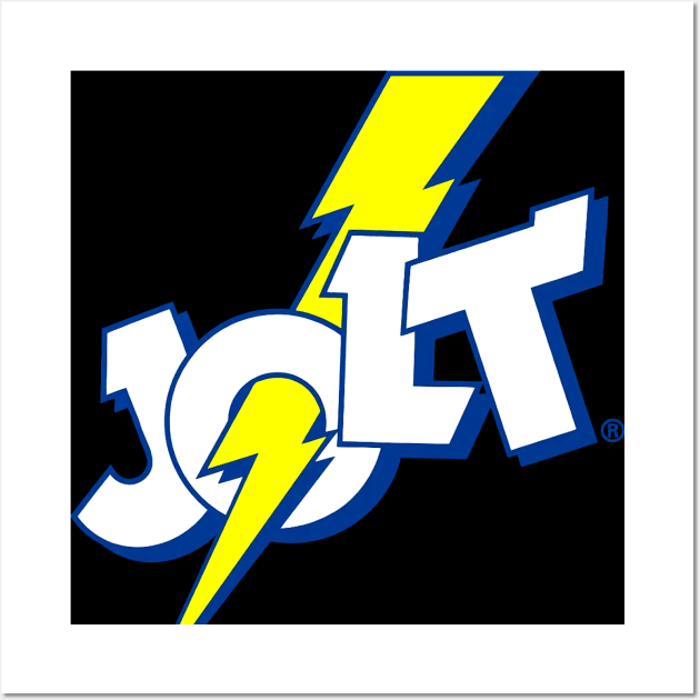 Jolt Cola Logo Wall Art by Sudburied